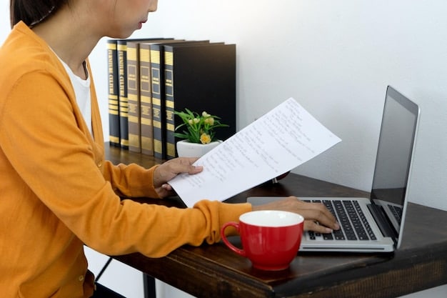 A person filling out a credit dispute form on a desk with various documents and a laptop open, emphasizing the importance of accurate information.