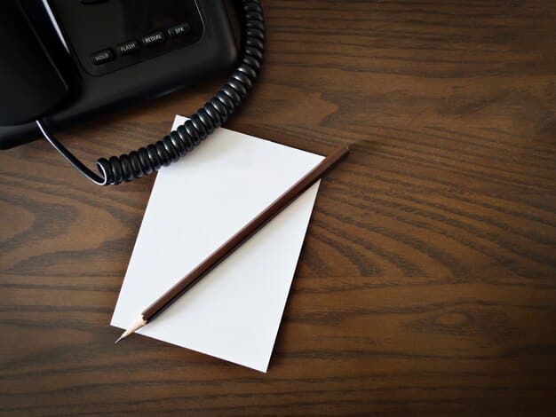 A close-up of a denial letter with key points highlighted, such as the reason for denial, appeal deadline, and contact information. The letter is placed on a desk with a pen and a notepad.
