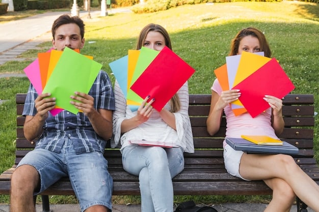 A collage of images representing various factors influencing university acceptance rates: a standardized test booklet, an economic graph showing economic growth, and a diverse group of students representing demographic shifts.