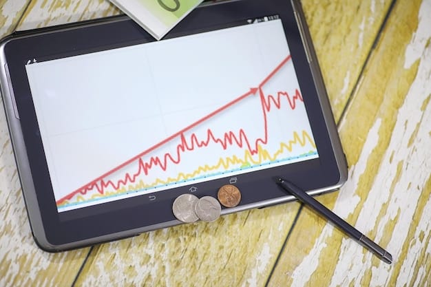 A graph showing a downward trend of interest rates, highlighting the economic conditions favorable for negotiation.