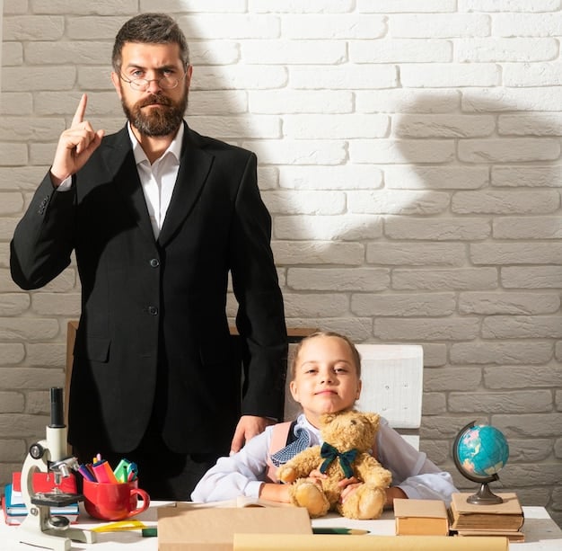 A photograph of a successful young professional in a business setting, illustrating the potential economic benefits of early childhood education.