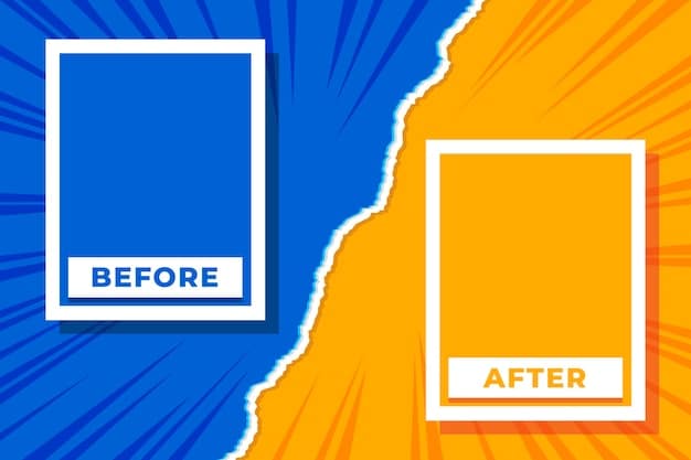 A split-screen image showing the 